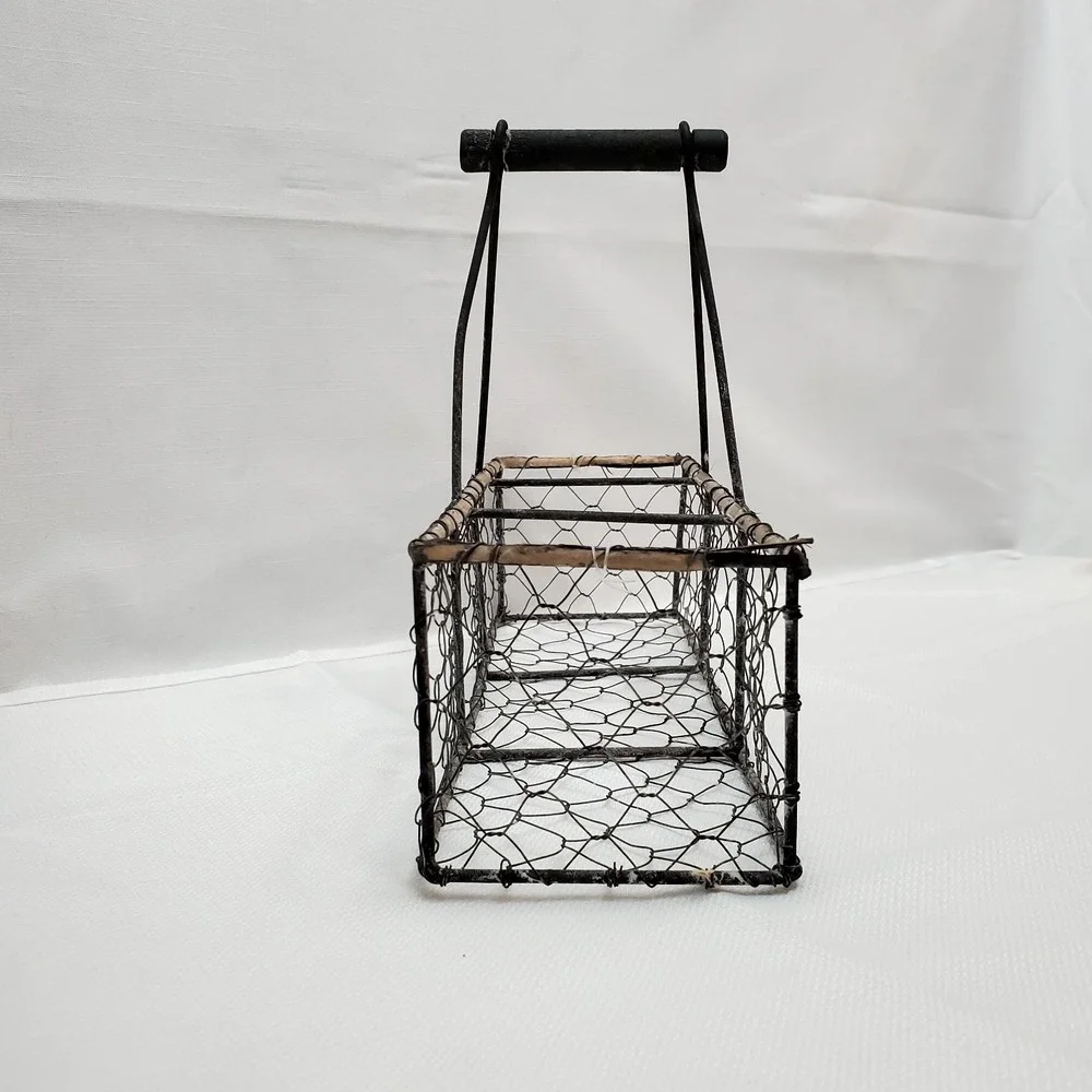 Farmhouse Style Utensil‎ Holder Cooking Caddy or Spoons/Forks/Knives...